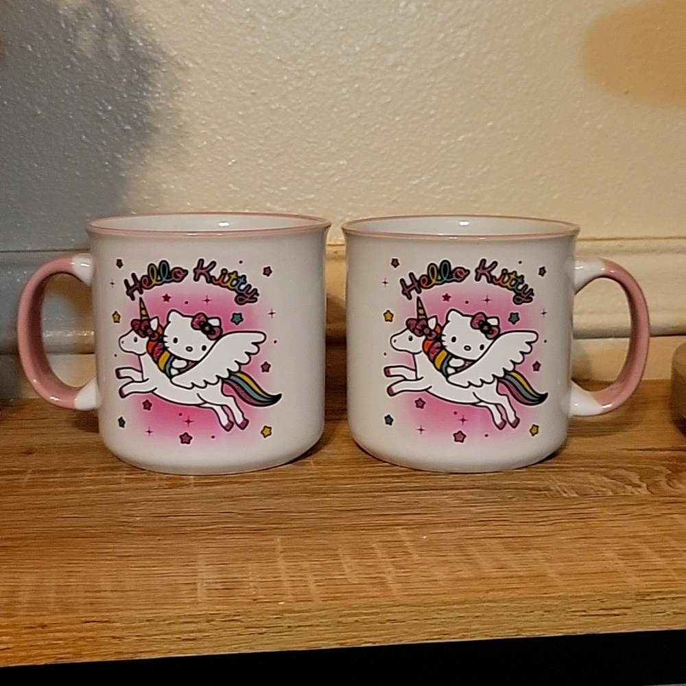 Hello Kitty mug set of 2.